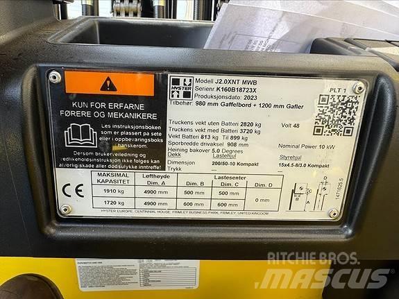 Hyster J2,0XNT Diesel heftrucks