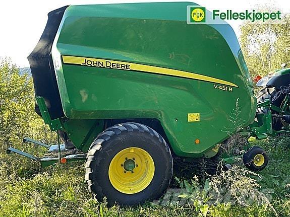 John Deere V451r Ronde-balenpersen