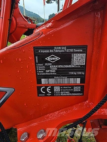 Kuhn GF7903 Ronde-balenpersen