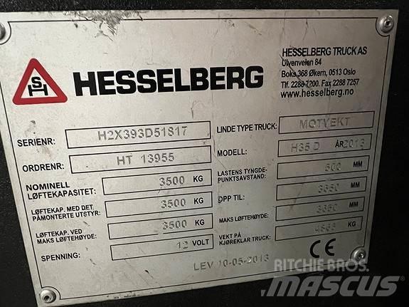 Linde H35 Diesel heftrucks