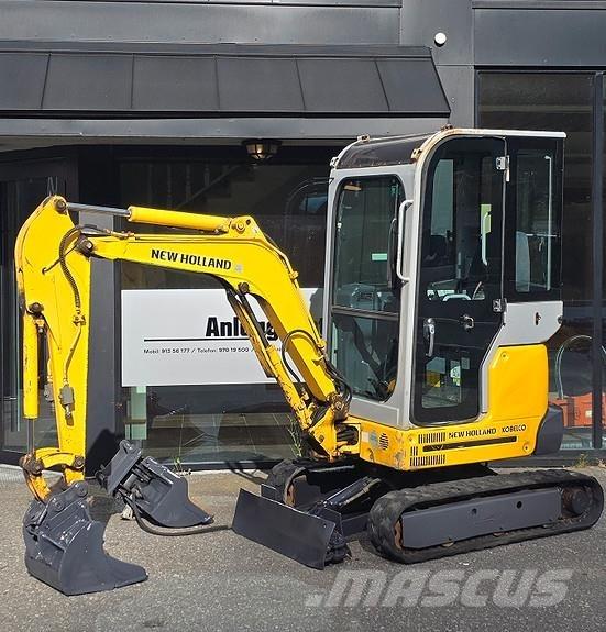New Holland E18SR Minigraafmachines < 7t