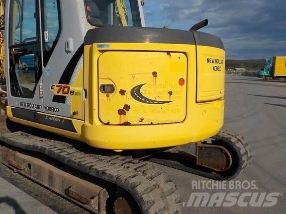 New Holland E70BSR Rupsgraafmachines