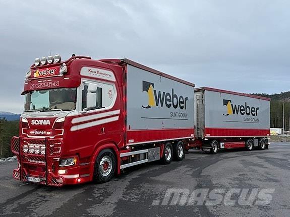 Scania 650 S Bakwagens met gesloten opbouw