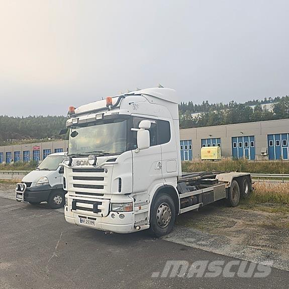 Scania R480CB Containertrucks met kabelsysteem