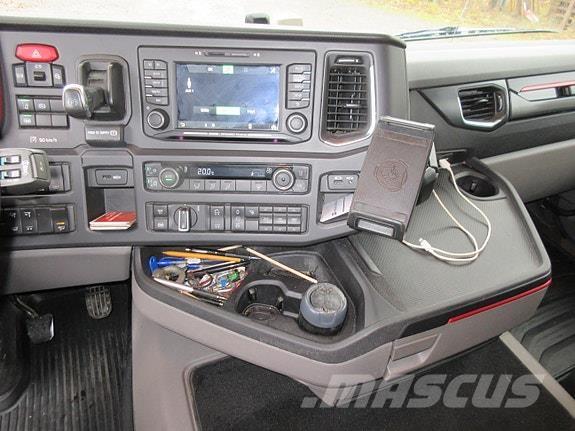 Scania R520 6x2*4 Containertrucks met kabelsysteem