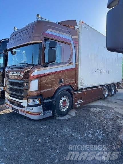Scania R650B6X2NB Bakwagens met gesloten opbouw