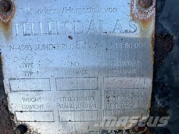 Tellefsdal K3000P Sneeuwschuivers en -ploegen