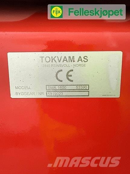 Tokvam SMA 1600 Zand- en zoutstrooimachines