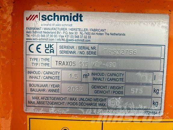  Traxos S15 VEP-490 Zand- en zoutstrooimachines