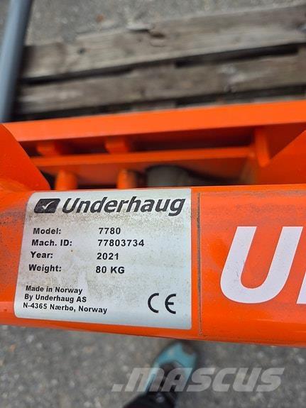 Underhaug UM7780 Overige hooi- en voedergewasmachines