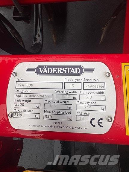 Väderstad NZA 6m Overige grondbewerkingsmachines en accessoires