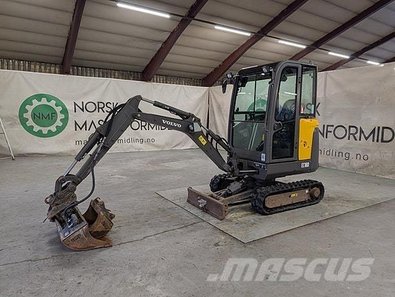 Volvo ECR18D Minigraafmachines < 7t