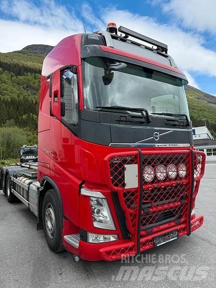 Volvo FH 540 Containertrucks met kabelsysteem