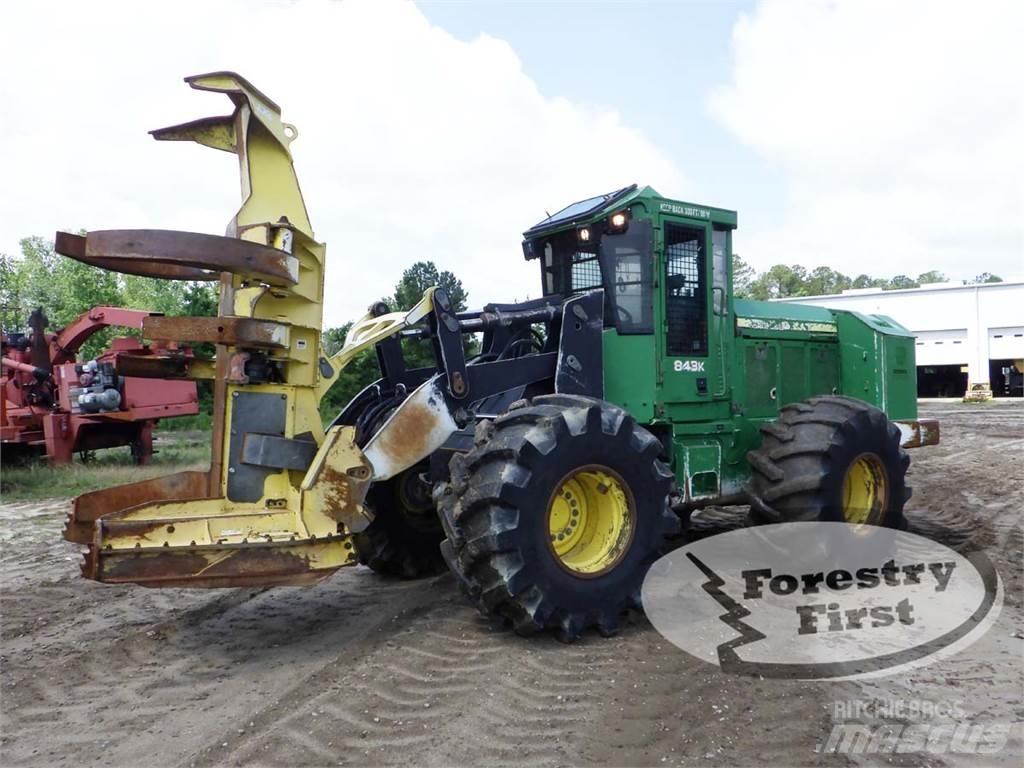 John Deere 843K Feller bunchers