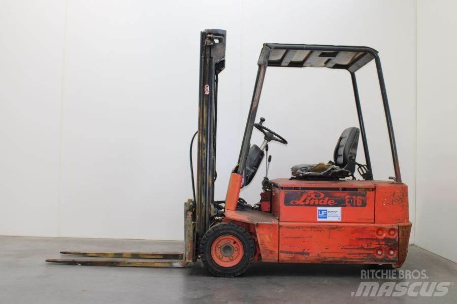 Linde E15-S Elektrische heftrucks
