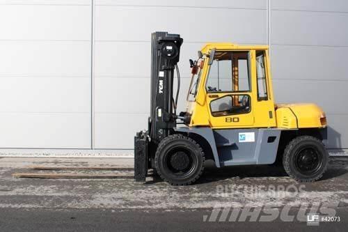 TCM FD 80-9 Diesel heftrucks