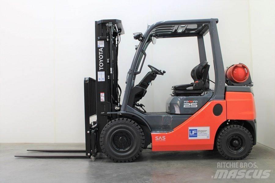 Toyota 02-8FGF25 LPG heftrucks