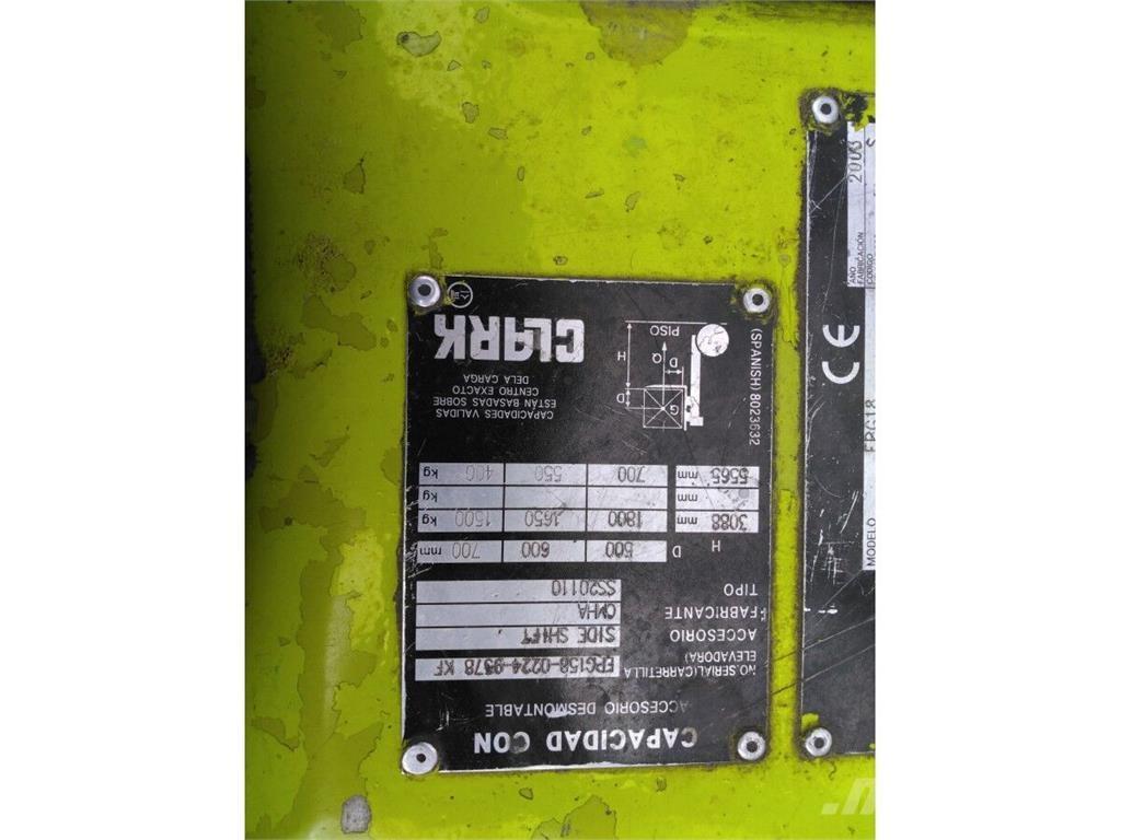 Clark EPG18 Elektrische heftrucks