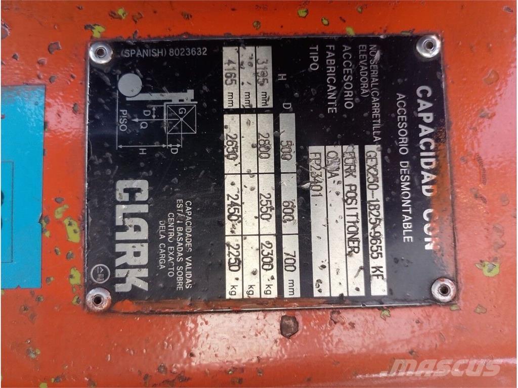 Clark GEX30 Laden en Lossen - overige