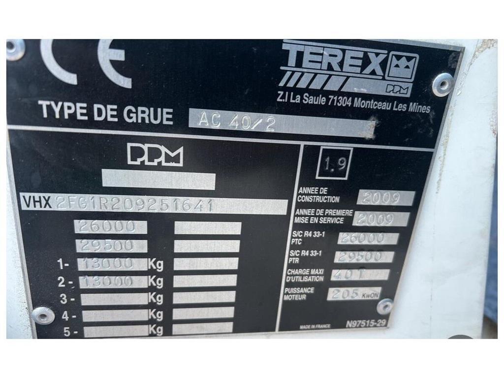 Terex AC40 Kranen voor alle terreinen