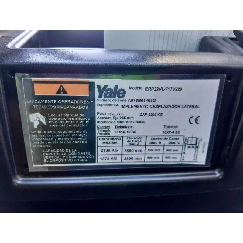 Yale LO2.5 Elektrische heftrucks
