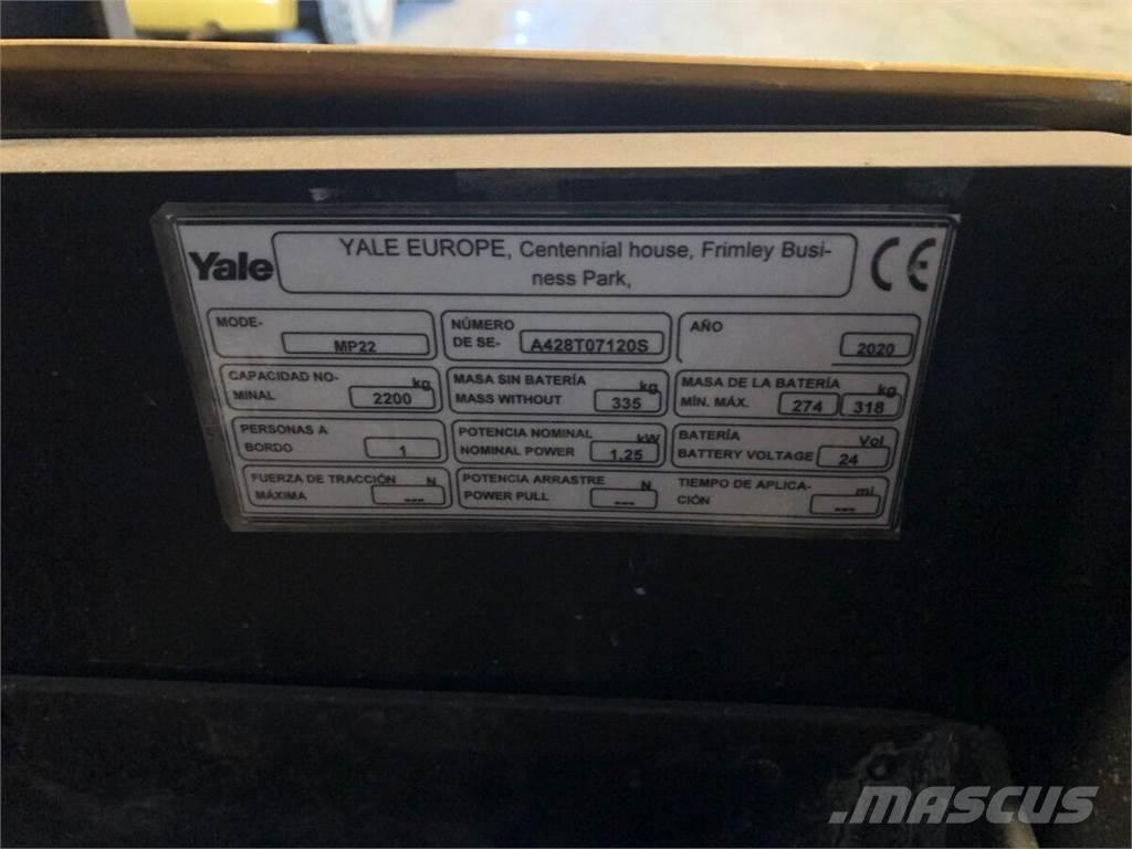 Yale MP22 Hand stapelaars