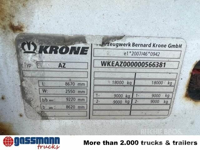 Krone AZP 18 Schuifzeilopbouw