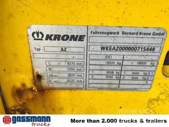 Krone AZP 18 Schuifzeilopbouw