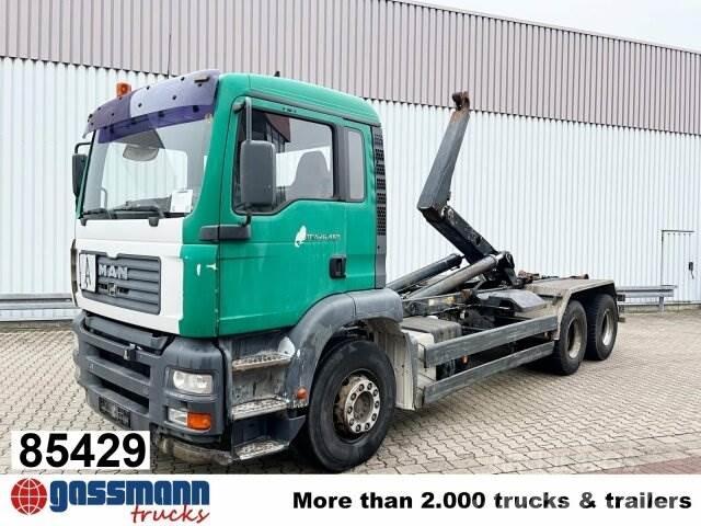 MAN TGA 26.463 6x4 BB Vrachtwagen met containersysteem