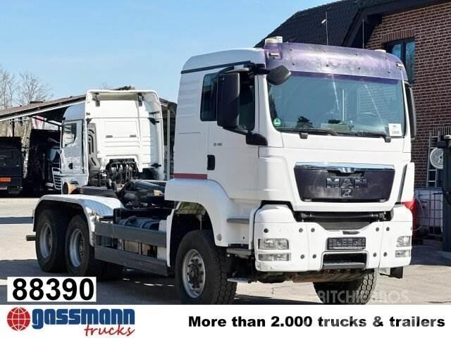 MAN TGS 26.480 6x6 BL Vrachtwagen met containersysteem