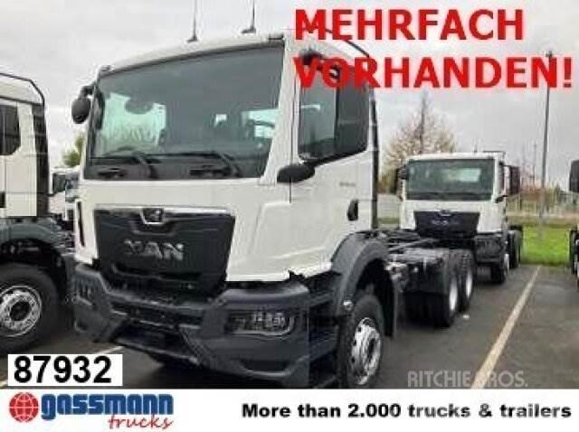 MAN TGS 33.440 6x4 BB Chassis met cabine