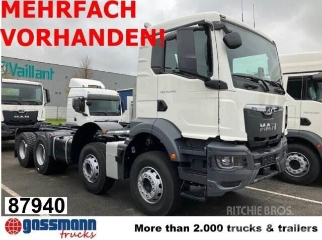 MAN TGS 41.440 8x4 BB Chassis met cabine