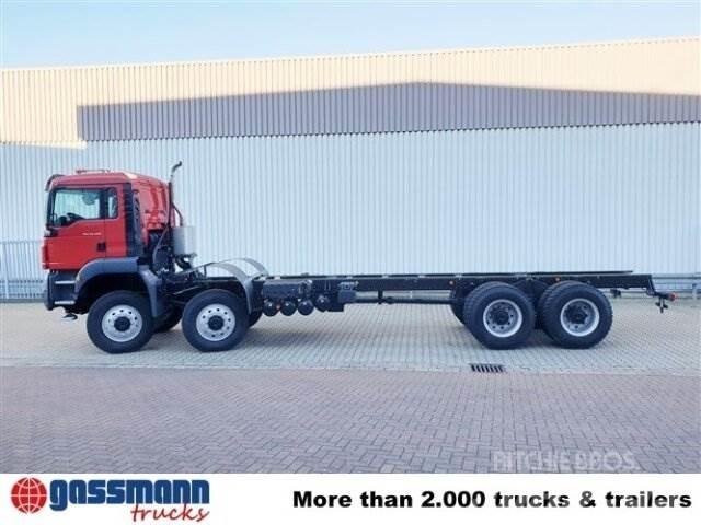 MAN TGS 41.480 8X6 BB Chassis met cabine