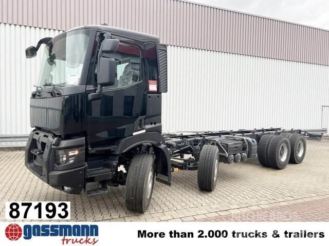 Renault C 480 8x4 Chassis met cabine