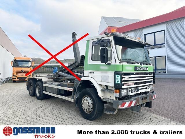 Scania P93 HK 250 6x4L Chassis met cabine