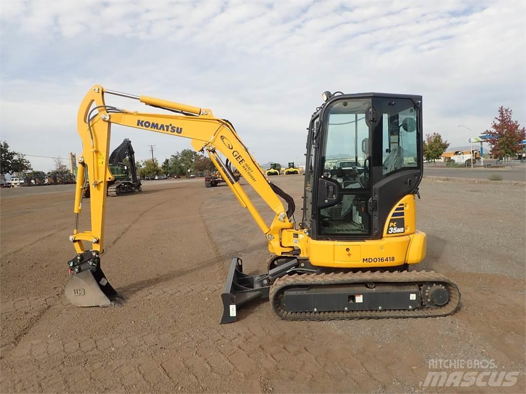 Komatsu PC35MR-5 +1 Rupsgraafmachines