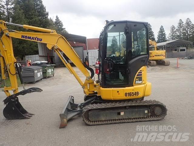 Komatsu PC35MR-5 +1 Rupsgraafmachines