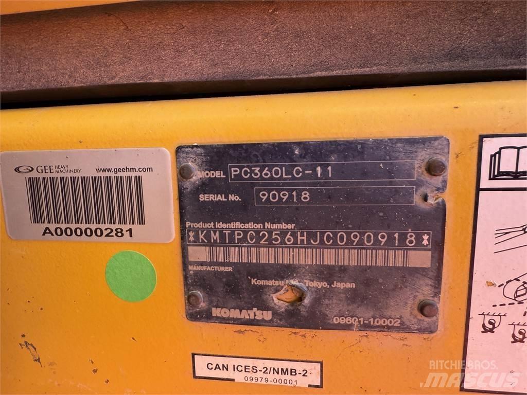 Komatsu PC360LC-11 +1 Rupsgraafmachines