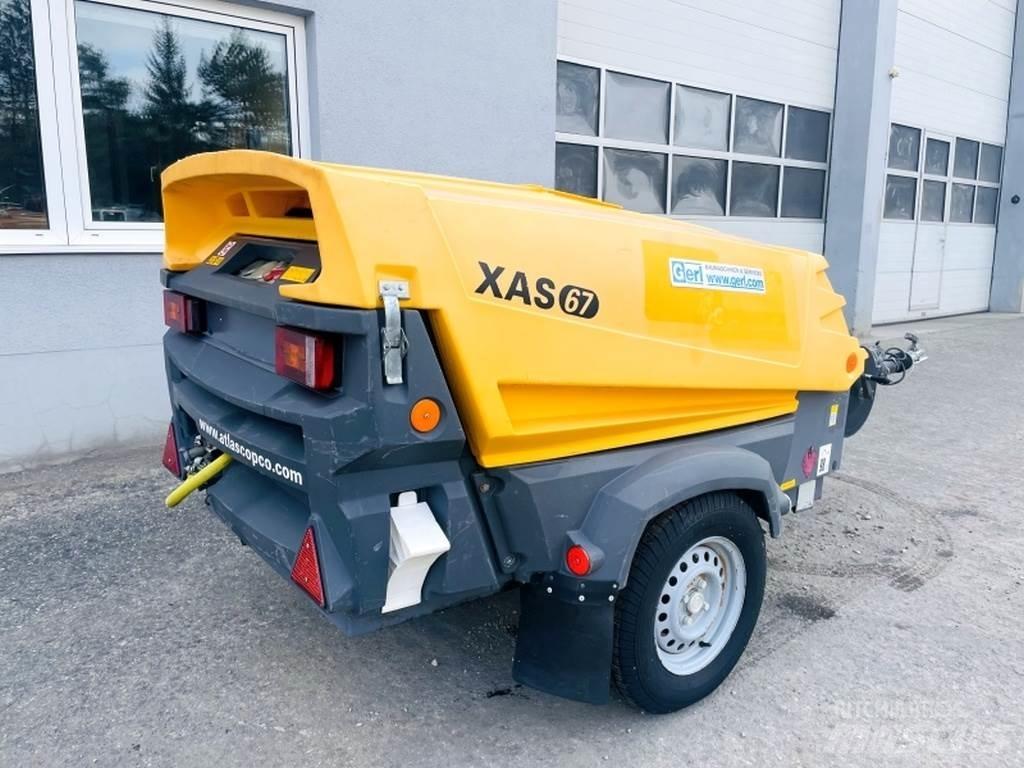 Atlas Copco XAS67 Compressors