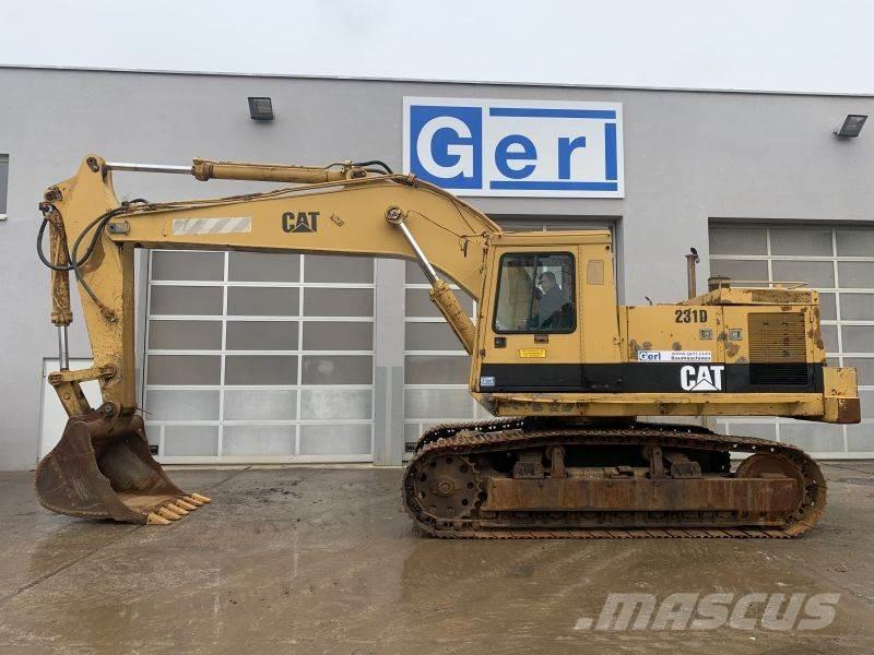 CAT 231 D Rupsgraafmachines