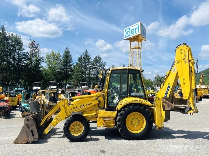 Komatsu WB97R-2 Graaf-laadcombinaties