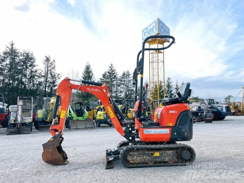 Kubota K008-3 Minigraafmachines < 7t