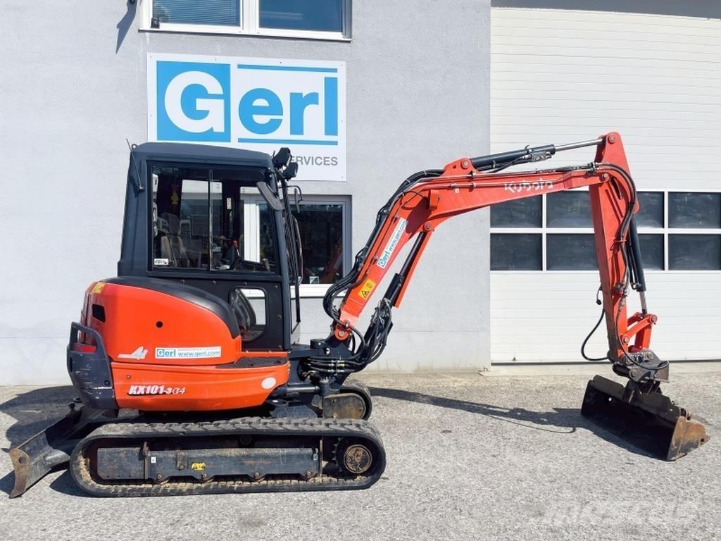 Kubota KX101-3a Minigraafmachines < 7t