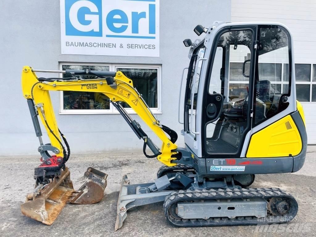 Neuson ET18 VDS Minigraafmachines < 7t