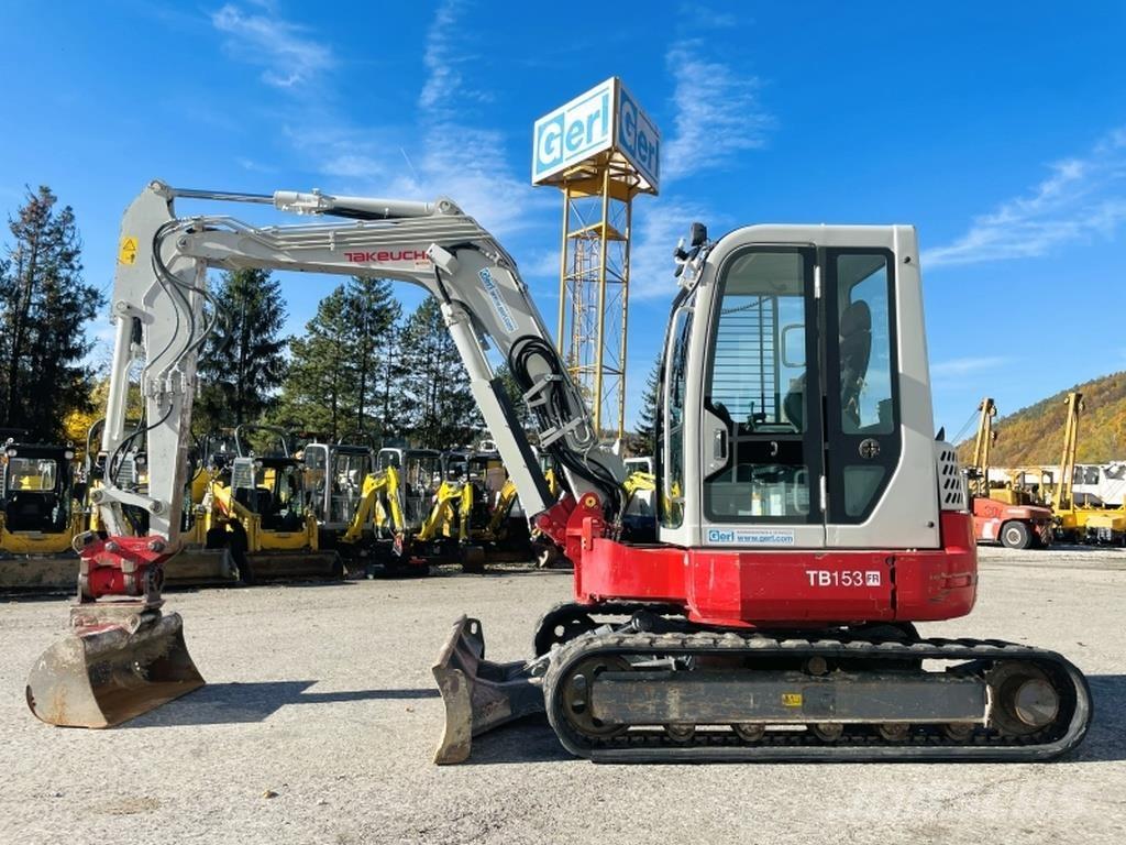 Takeuchi TB153FR Minigraafmachines < 7t
