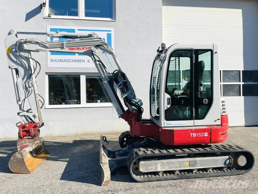 Takeuchi TB153FR Minigraafmachines < 7t