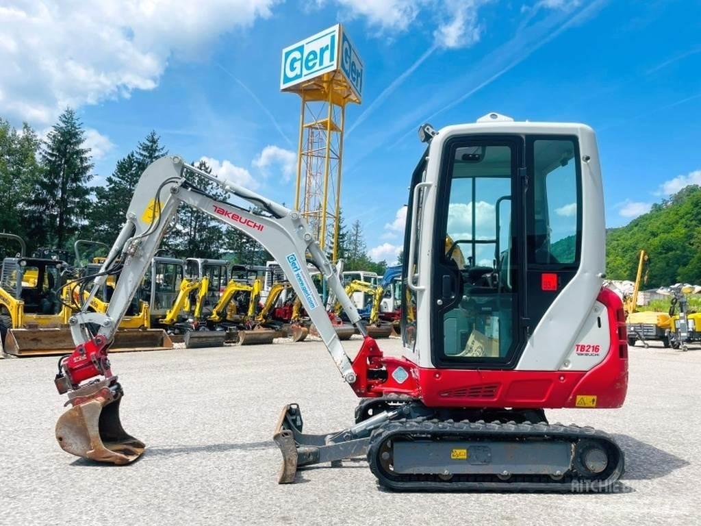 Takeuchi TB216 Minigraafmachines < 7t
