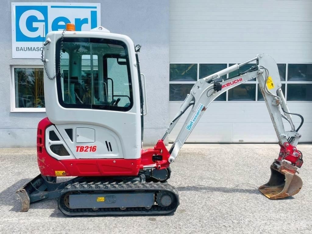 Takeuchi TB216 Minigraafmachines < 7t