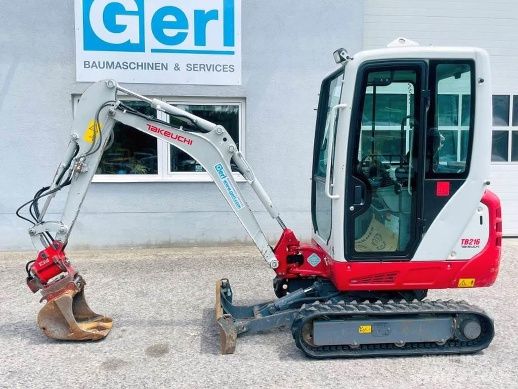 Takeuchi TB216 Minigraafmachines < 7t