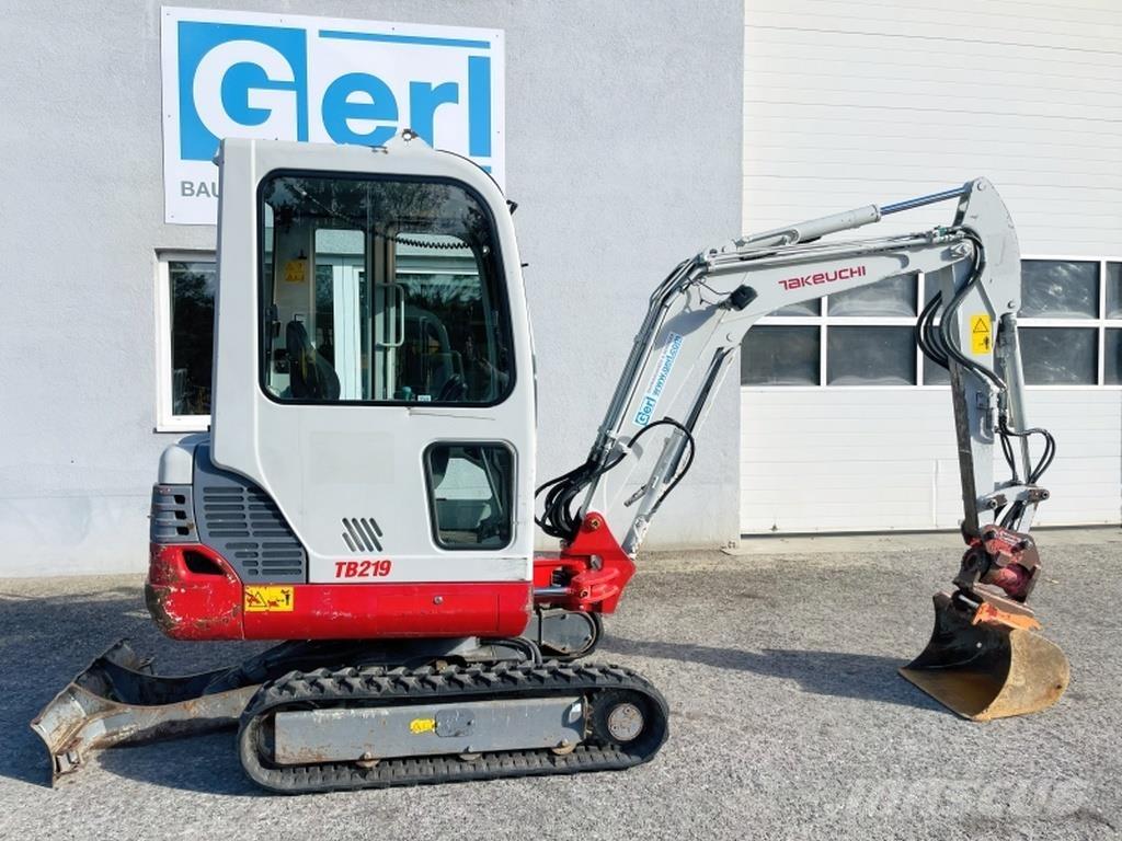 Takeuchi TB219 Minigraafmachines < 7t